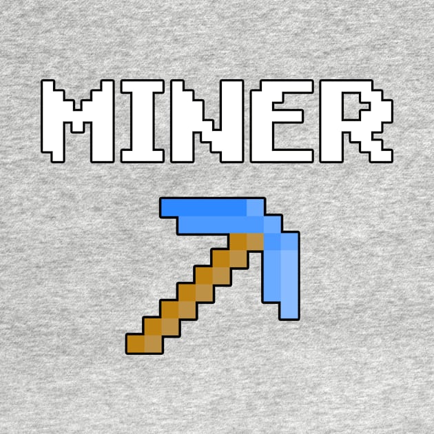 diamond pickaxe miner by Mamon